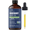 Picture of Botanic Hearth 100% Pure Rosemary Oil For Hair Growth Infused With Biotin | Hair Strenghtening Treatment | Nourishing & Volumizing | With Jojoba Oil & Castor Oil | Non GMO Verified | 2 fl oz