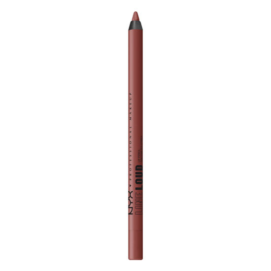 Picture of NYX PROFESSIONAL MAKEUP Line Loud Lip Liner, Longwear and Pigmented Lip Pencil with Jojoba Oil & Vitamin E - No Wine-ing