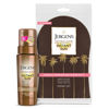 Picture of Jergens Natural Glow Instant Sun Bundle: Light Bronze Sunless Tanning Mousse, 6oz Bottle and Applicator Mitt