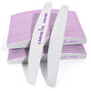 Picture of Canvalite 50 PCS Nail File Professional Nail Files Reusable Double Sided Emery Board(100/180 Grit) Nail Styling Tools for Home and Salon Use