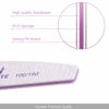 Picture of Canvalite 50 PCS Nail File Professional Nail Files Reusable Double Sided Emery Board(100/180 Grit) Nail Styling Tools for Home and Salon Use