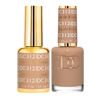 Picture of DND DC Gel Polish Set, Deep Nude Collection, UV/LED Gel Polish and Air Dry Nail Lacquer, Matching Chip-Free Polish Duo, 312 Freckle, 0.5 Fl Oz