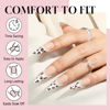 Picture of Stiletto Nails Tips Gel x Half Matte Stiletto Gel x Nail Tips Full Cover 240pcs No C Curve False Acrylic Nails Tips Trendy Stiletto Press On Nails Lasting Nail Extensions 12 Sizes, Luckyfairy