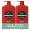 Picture of Old Spice Pure Sport 2in1 Shampoo and Conditioner for Men, Twin Pack, Lemon, 58.4 Fl Oz