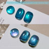 Picture of GAOY Glitter Cat Eye Gel Nail Polish Set with Magnet Colorful Galaxy for Holographic Cat Eye, Salon Gel Manicure and Nail Art DIY at Home