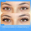 Picture of Pawotence Manga Lash Clusters Wispy Cluster Eyelash Extensions 10-16mm Individual Lashes Clusters Spiky Lash Extension DIY False Eyelashes Clusters