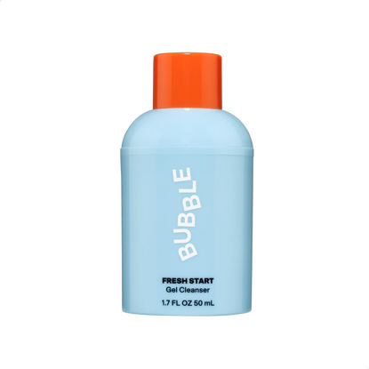 Picture of Bubble Skincare Fresh Start Gel Cleanser - Gentle Exfoliating Face Wash for Oily Skin - Formulated with Aloe Vera Juice + Caffeine to Protect and Soothe Complexion (50ml)
