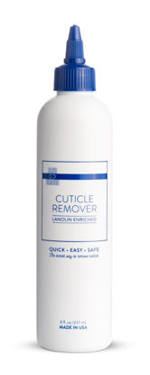 Picture of Blue Cross Cuticle Remover Liquid, Cuticle Softener for Nails, Professional Nail + Cuticle Care with Lanolin for Brittle Nails, Hang Nails, Hydrating, Moisturizing, Dry Cuticles, Made in USA, 8oz