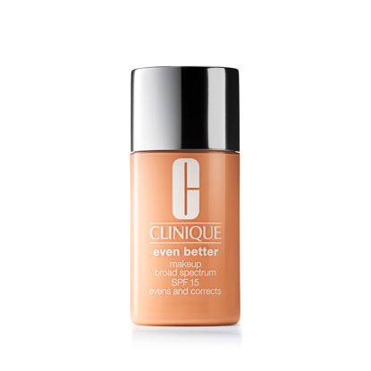 Picture of Clinique Even Better Makeup Medium Coverage Foundation Broad Spectrum SPF 15 | Evens Skin Tone + Reduces Dark Spots, Meringue, 1 Fl Oz
