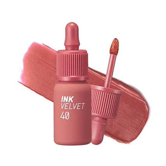 Picture of Peripera Ink the Velvet Lip Tint - High Pigment Color, Longwear, Weightless, Not Animal Tested, Gluten-Free, Paraben-Free (040 CALM ROSY(NEW))