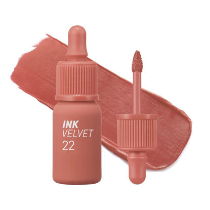 Picture of Peripera Ink the Velvet Lip Tint - High Pigment Color, Longwear, Weightless, Not Animal Tested, Gluten-Free, Paraben-Free (022 BOUQUET NUDE (NEW))