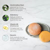 Picture of The Earthling Co. Shampoo & Conditioner Bar Set - Promote Hair Growth, Strengthen & Volumize All Hair Types - Paraben & Sulfate Free Formula with Natural Ingredients for Dry Hair (Vanilla Coconut)