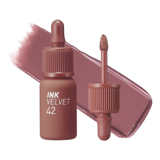 Picture of Peripera Ink the Velvet Lip Tint - High Pigment Color, Longwear, Weightless, Not Animal Tested, Gluten-Free, Paraben-Free (042 PINKISH NUDE (NEW))