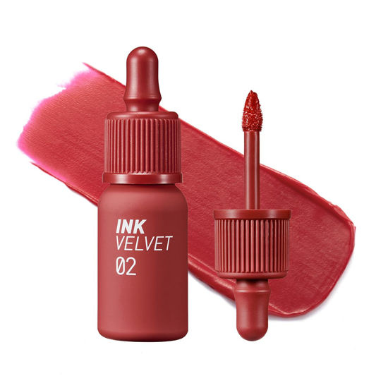 Picture of Peripera Ink the Velvet Lip Tint - High Pigment Color, Longwear, Weightless, Not Animal Tested, Gluten-Free, Paraben-Free (002 CELEB DEEP ROSE (NEW))