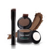 Picture of THICK FIBER Root Touch Up Set - Water & Sweat Resistant Hair Loss Concealer for Thinning Hair Women, Includes Hairline Powder and Brush (Auburn)