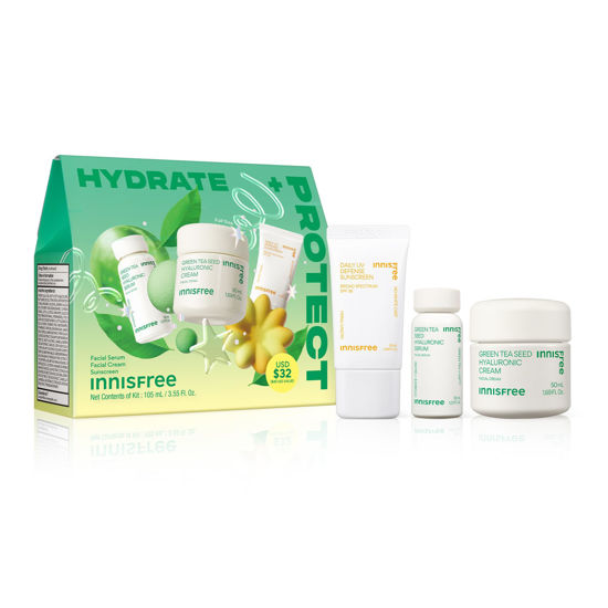 Picture of Innisfree Holiday Hydrate and Protect Set: Daily UV Sunscreen Full Size