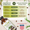 Picture of VITAL AFFAIR Organic Castor Oil With Rosemary Oil For Hair Growth - 100% Pure Rosemary Hair Oil With Pure Castor Oil Cold Pressed Unrefined Glass Bottle - Strengthening & Volumizing Oil 8 Fl Oz