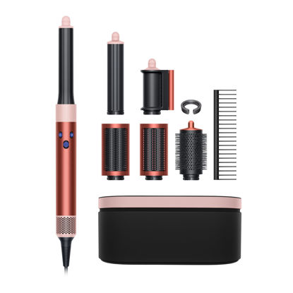 Picture of Dyson Special edition Airwrap™ Complete long multi-styler in Strawberry bronze and blush pink with Detangling comb