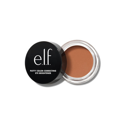 Picture of e.l.f. Putty Color-Correcting Eye Brightener, Under-eye Brightener & Primer Reduces Appearance Of Dark Circles, Vegan & Cruelty-Free, Tan/Deep