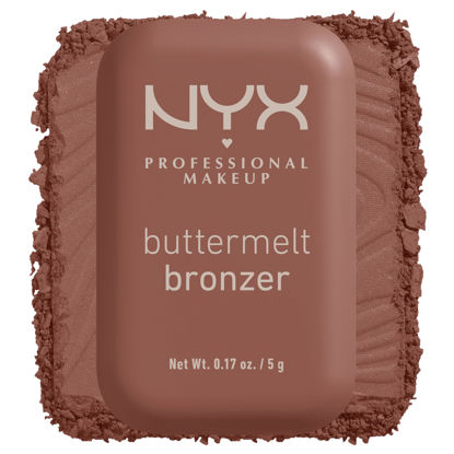 Picture of NYX PROFESSIONAL MAKEUP Matte Buttermelt Bronzer, Longwear Face Makeup with Up to 12 Hours of Wear, Vegan Formula - Butta Off