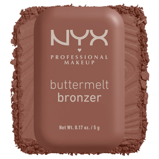 Picture of NYX PROFESSIONAL MAKEUP Matte Buttermelt Bronzer, Longwear Face Makeup with Up to 12 Hours of Wear, Vegan Formula - Butta Off