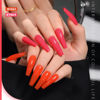 Picture of GAOY Coral Orange Gel Nail Polish, Pink Red Neon Gel Polish Kit for Salon Gel Manicure and Nail Art DIY at Home, Halloween Gifts for Women