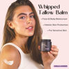 Picture of Beef Tallow for Skin (Vanilla Lavender 4 oz) - Whipped Tallow Balm for Face and Body - Natural Moisturizer for Sensitive Dry Skin - Handmade Body Butter - 100% Grass-Fed - Gentle Skincare