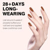Picture of CANNI Brown Gel Nail Polish, 1Pcs Caramel Brown Coffee Brown Nail Polish Gel Color High Gloss Soak Off UV Gel Nail Manicure Salon DIY
