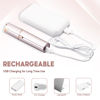Picture of innobeaut Facial Hair Removal for Women, Painless Hair Remover Device Lady Face Electric Razor for Lip, Chin,arms with USB Rechargeable Included 2 pc Replacement Heads