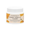Picture of Farmacy Makeup Remover Cleansing Balm - Honey Vanilla Waterproof Makeup Remover & Oil Based Cleanser - Gentle Exfoliating Double Cleanser - Melts From Balm to Milky Lather (100ml)