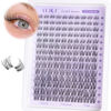 Picture of Wispy Lash Clusters Invisible Band Natural Lash Extensions Waterproof 8-16mm Cluster Eyelash Extension D Curl DIY Individual Cluster Lashes by ALICE