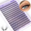 Picture of Natural Lash Clusters Wispy Lash Extensions Short 10-14mm DIY Cluster Eyelash Extension C Curl 280pcs Soft Thin Band Individual Lashes by ALICE