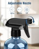 Picture of Glass Spray Bottle, Indigo Blue Glass Spray Bottle Set & Accessories for Non-toxic Window Cleaners Aromatherapy Facial Hydration Watering Flowers Hair Care (2 Pack/16 oz)(Indigo)