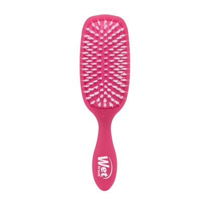 Picture of Wet Brush Smooth Styler Hair Brush, Pink Frost - Exclusive Ultra-soft IntelliFlex Bristles - Synthetic Boar Bristles Leave Hair Shiny And Smooth For All Hair Types - For Women, Men, Wet And Dry Hair