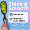 Picture of Wet Brush Smooth Styler Hair Brush, Pink Frost - Exclusive Ultra-soft IntelliFlex Bristles - Synthetic Boar Bristles Leave Hair Shiny And Smooth For All Hair Types - For Women, Men, Wet And Dry Hair