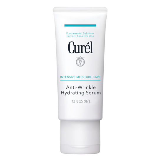 Picture of Curel Japanese Skin Care, Anti-Wrinkle Hydrating Serum, Lightweight Serum, Fragrance Free & Colorant Free, For Sensitive Skin, 1.3 Oz