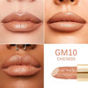 Picture of Oulac Matte Lipstick with Metallic Shine, Comfortable Creamy Texture, Smooth No Grainy Feeling, Vegan & Gluten Free, Full-Coverage Lip Colour 4.3 g, GM10 Chicness