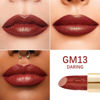Picture of Oulac Matte Lipstick with Metallic Shine, Comfortable Creamy Texture, Smooth No Grainy Feeling, Vegan & Gluten Free, Full-Coverage Lip Colour 4.3 g, GM13 Daring