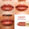 Picture of Oulac Matte Lipstick with Metallic Shine, Comfortable Creamy Texture, Smooth No Grainy Feeling, Vegan & Gluten Free, Full-Coverage Lip Colour 4.3 g, GM07 Outrageous