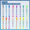 Picture of Disney Stitch 16 Piece Glitter Pen Body Art Set, Glittery and Bright Colors, Ages 3+ by Townley Girl