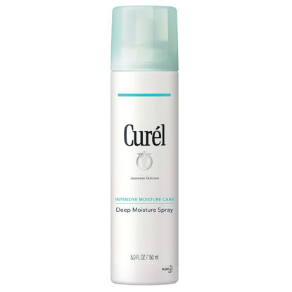 Picture of Curel Japanese Skin Care Deep Moisture Spray, Spray on Moisturizer for Dry Skin, Face Hydrating Spray with Ceramides, 5 Oz