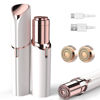 Picture of Facial Hair Removal for Women, Ladies Face Shaver for Upper Lip Chin and Peach Fuzz with USB Rechargeable Included 2 pc Replacement Heads