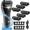 Picture of Rechargeable Electric Callus Remover for Feet with 6 Roller Heads, Dual-Speed Foot File, Waterproof Pedicure Kit for Smooth Skin and Foot Spa