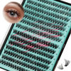 Picture of Lash Clusters Wispy 280PCS Eyelash Extension 30D 40D Cluster Lashes Individual Lashes DIY Lash Extension Natural Look Cluster Eyelash Extensions Soft False Eyelashes at Home for Beginners(10mm)