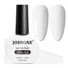 Picture of JODSONE 10ml Gel Nail Polish White Gel Polish White Gel Nail Polish White Nail Polish Soak Off Led Gel Polish Nail Art Manicure Salon Diy at Home