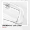 Picture of JODSONE 10ml Gel Nail Polish White Gel Polish White Gel Nail Polish White Nail Polish Soak Off Led Gel Polish Nail Art Manicure Salon Diy at Home