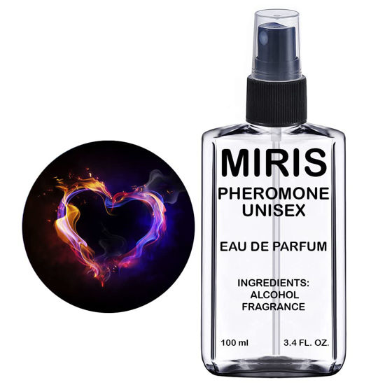 Picture of MIRIS Pheromone Unisex For Women and Men Eau de Parfum | 3.4 Fl Oz / 100 ml