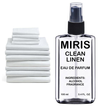 Picture of MIRIS Clean Linen Unisex For Women and Men Eau de Parfum | 3.4 Fl Oz / 100 ml