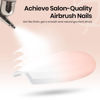 Picture of Beetles Ombre Press on Nails: 150 PCS Short Almond Gel Nail Tips, Pink Press ons Pre-applied Primer & Base Coat Glue on Nail Tips, No Need to File Fake Nails DIY Nails New Year's Gifts for Women