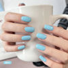 Picture of GAOY Blue Gel Nail Polish, Royal Navy Baby Blue, Bright Llight Blue Gel Polish Kit for Salon Gel Manicure and Nail Art DIY at Home